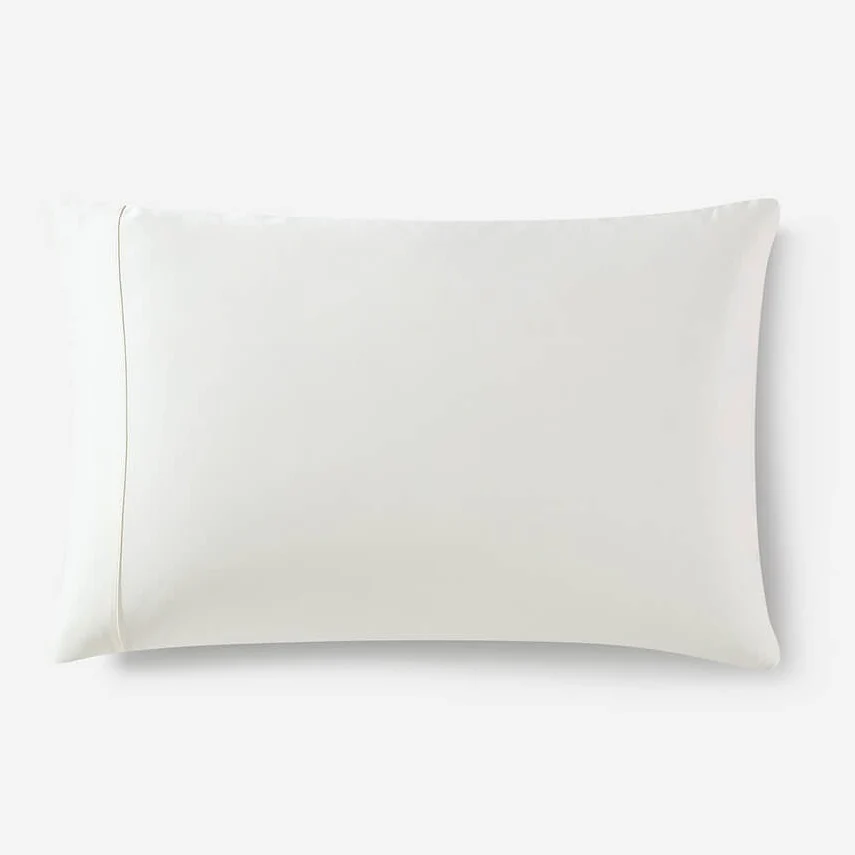 Sunday Citizen Natural Premium Bamboo Pillowcase Set in Off White ~ Available in King and Standard Sizes