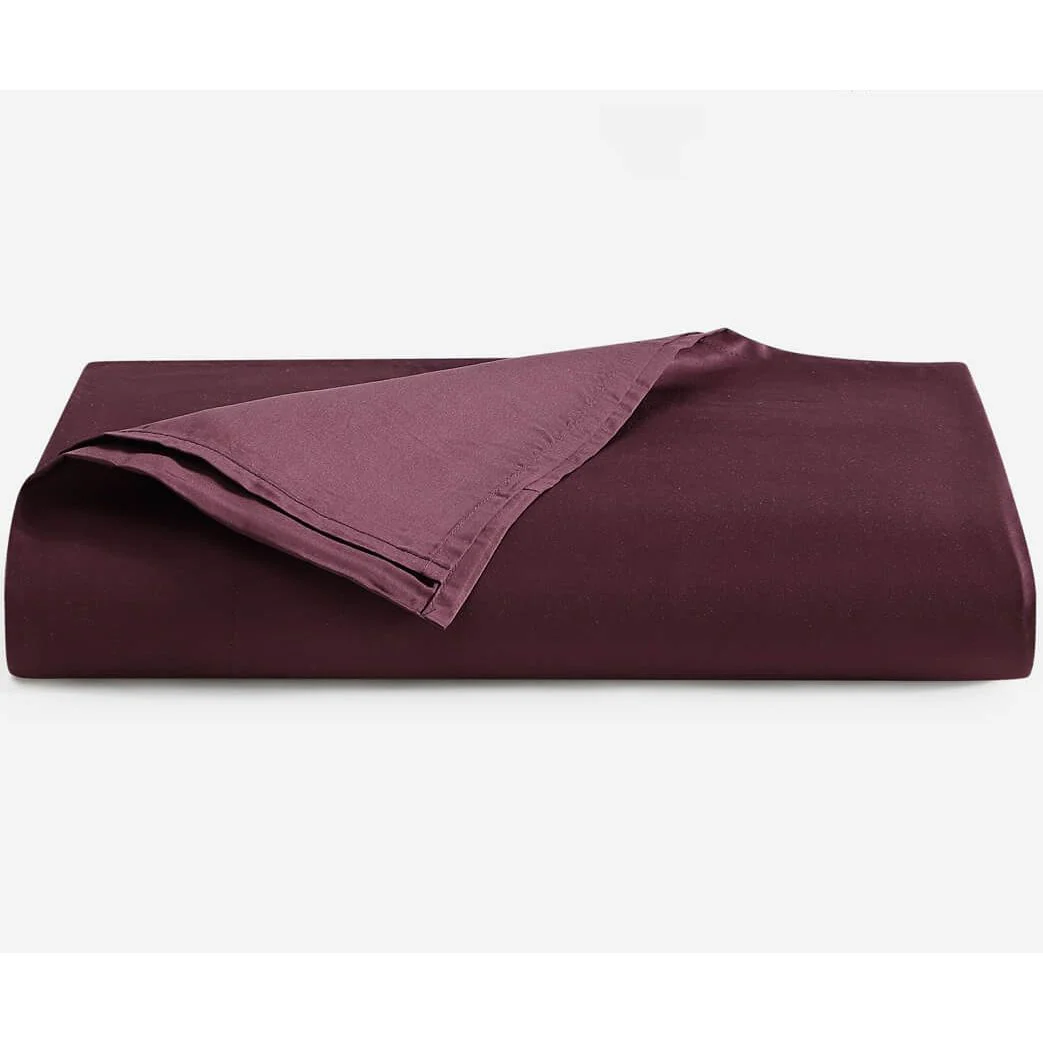 Sunday Citizen Natural Premium Bamboo Top Sheet in Fig ~ Available in King and Queen Sizes