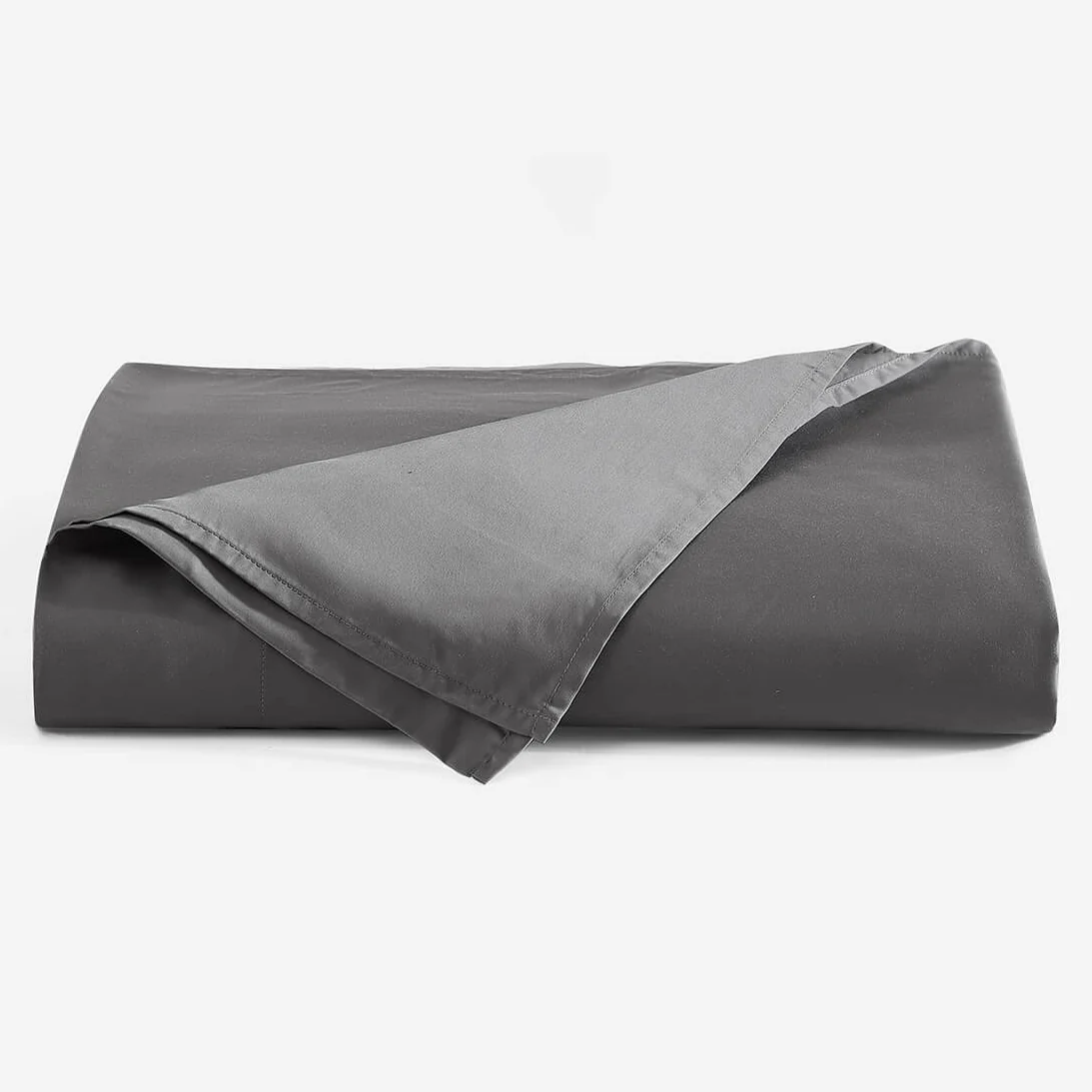 Sunday Citizen Natural Premium Bamboo Top Sheet in Granite ~ Available in King and Queen Sizes