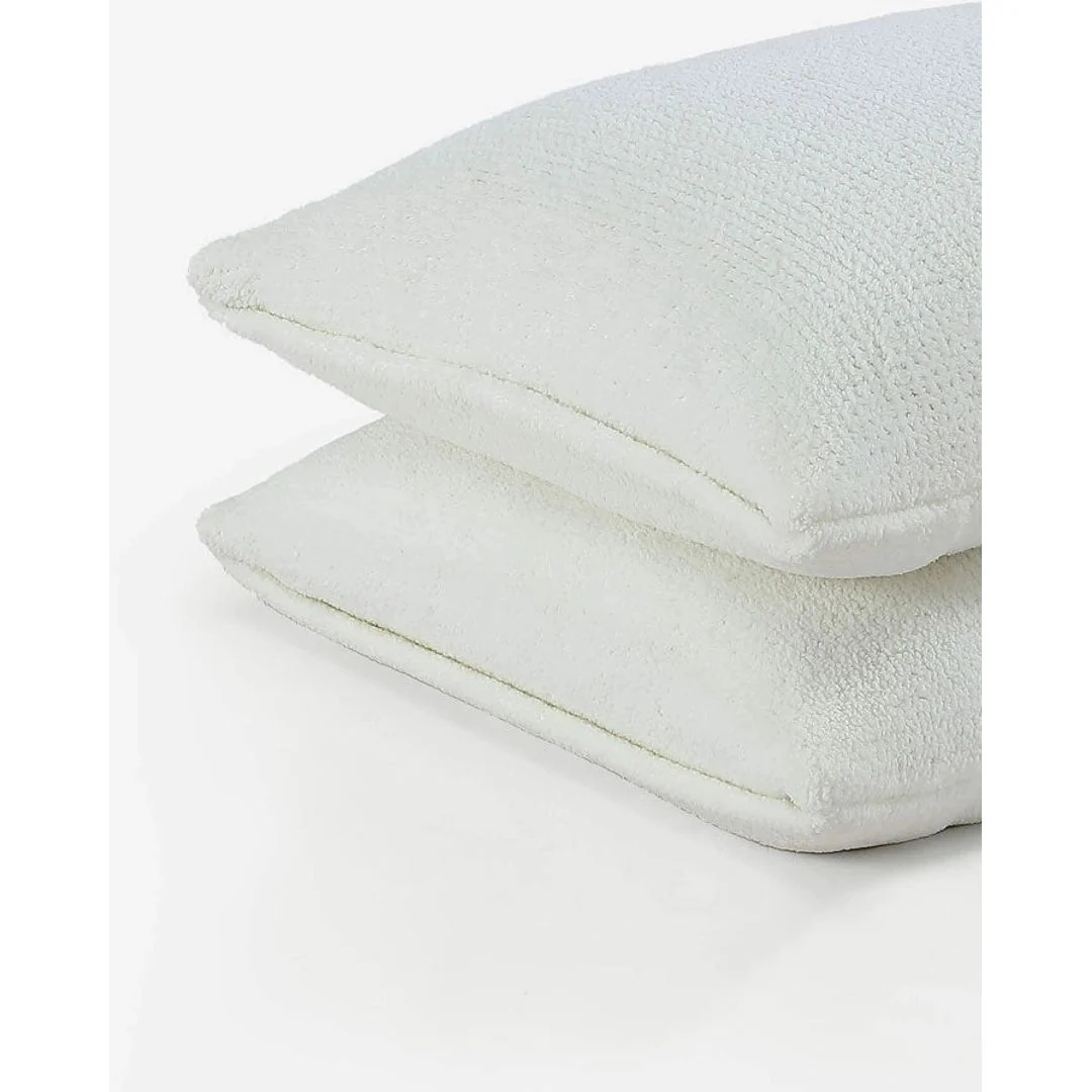 Sunday Citizen Off White Snug Pillow Sham Set Standard Shams Set of 2 27x20 Covers - Image 3
