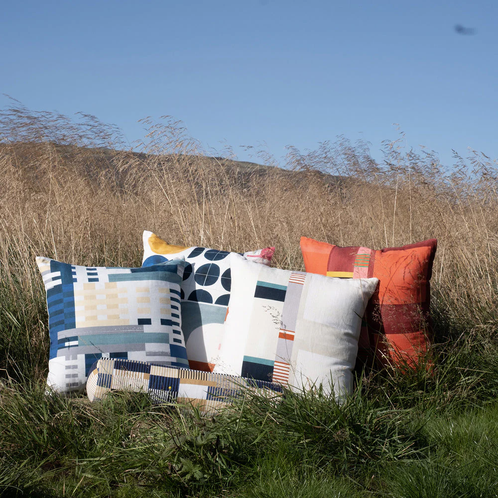 Sunday Citizen Plaid Throw Pillow ~ 20 in x 20 in - Image 2