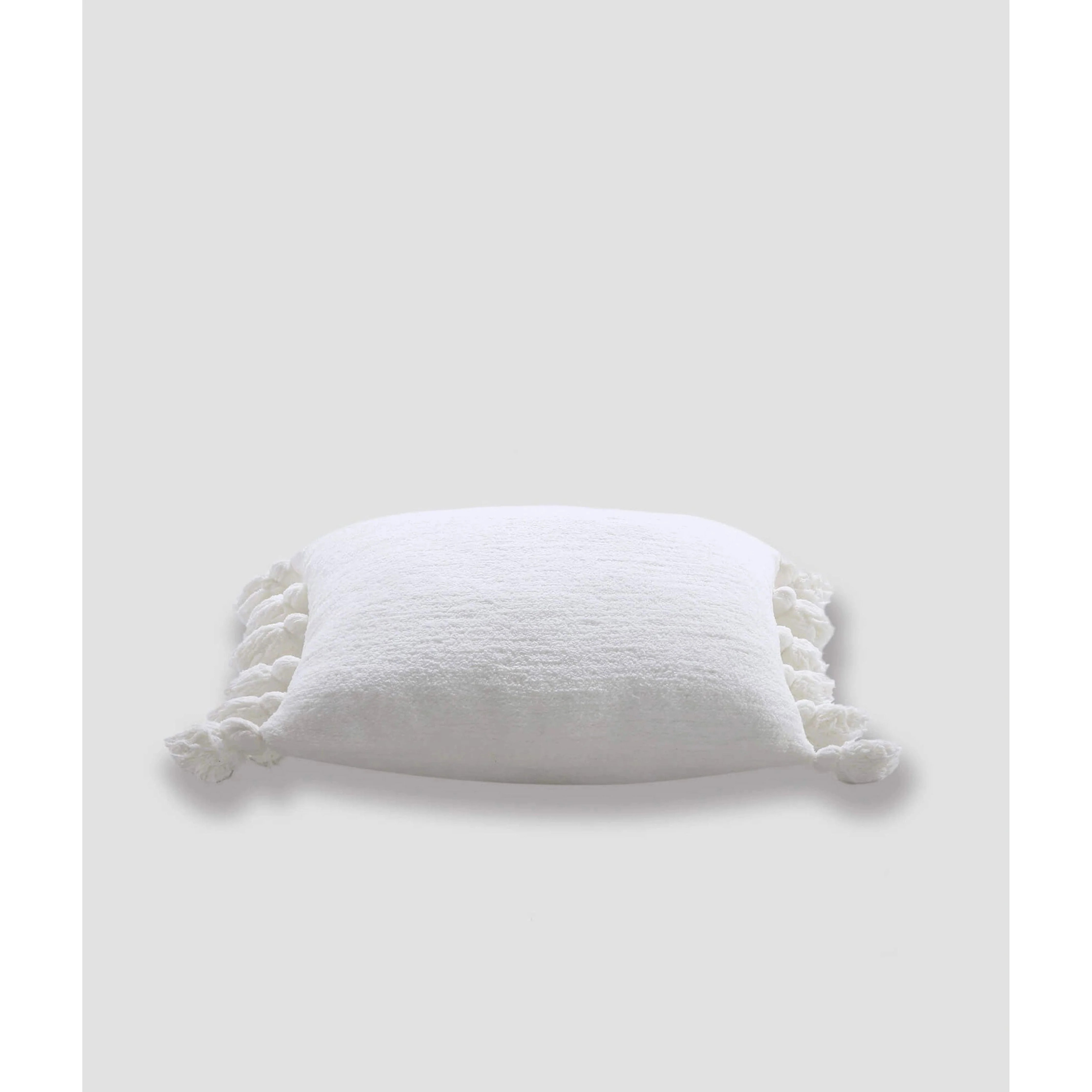 Sunday Citizen Off White Pom Pom Throw Pillow 20x20 - Image 3