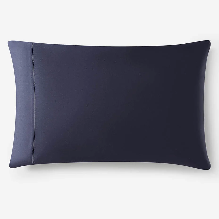 Sunday Citizen Silky Lyocell Pillowcase Set in Baritone Blue~ Available in King and Standard Sizes
