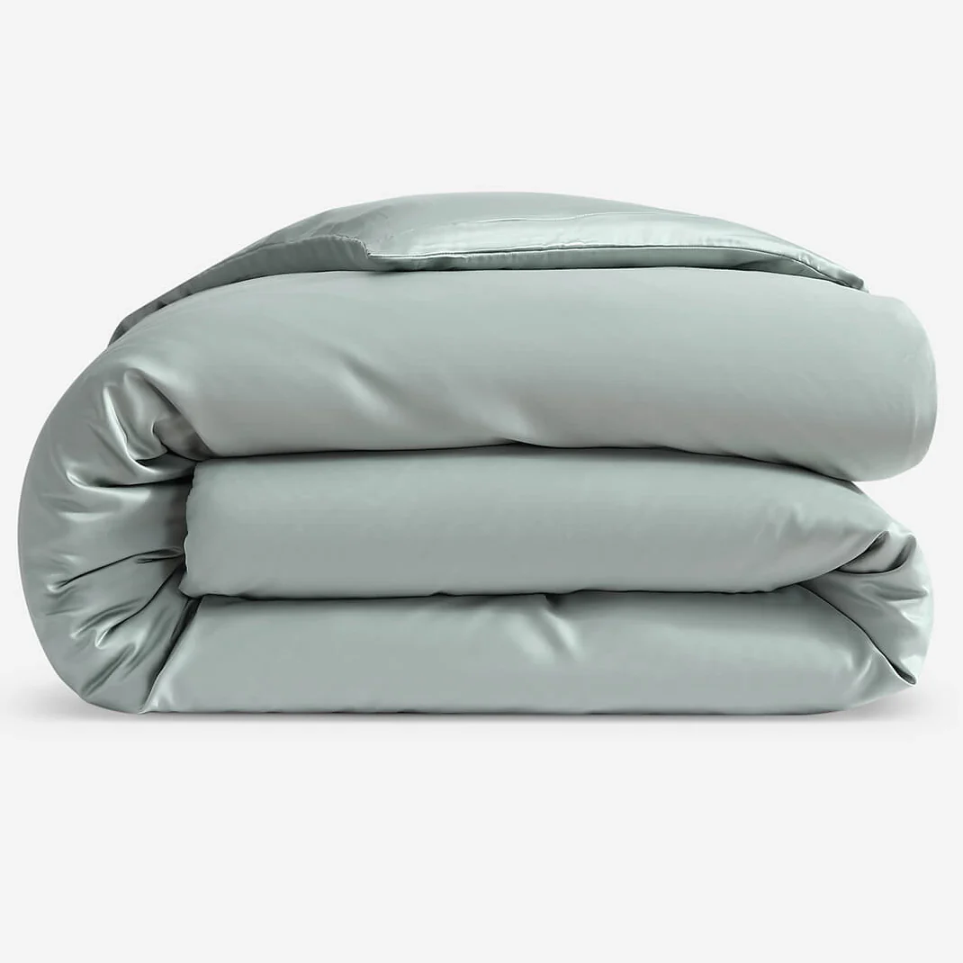 Sunday Citizen Silky Lyocell Duvet Cover in Slate Grey ~ Available in King and Queen Sizes