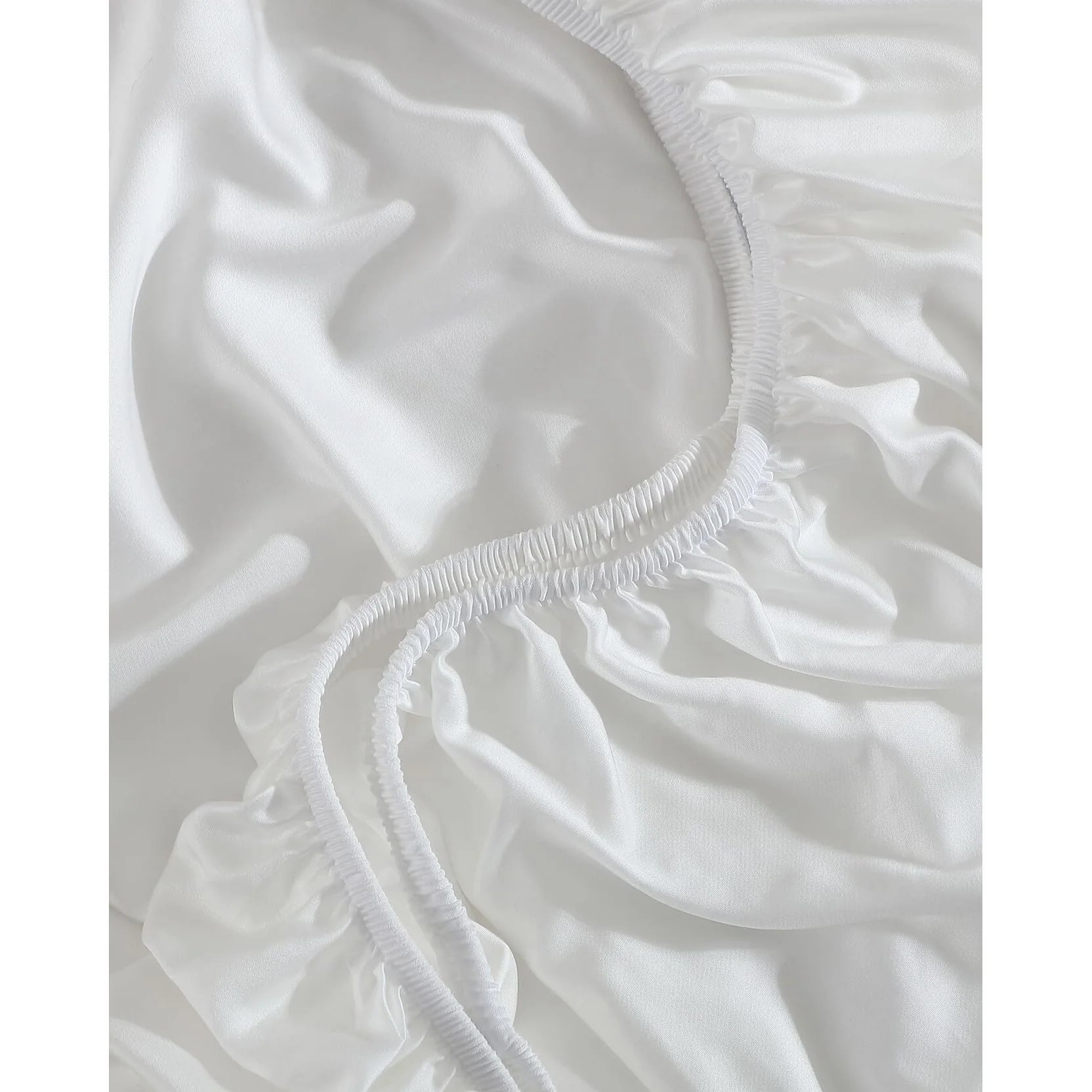 Sunday Citizen Silky Lyocell Sheet Set in Clear White ~ Available in King and Queen Sizes - Image 5