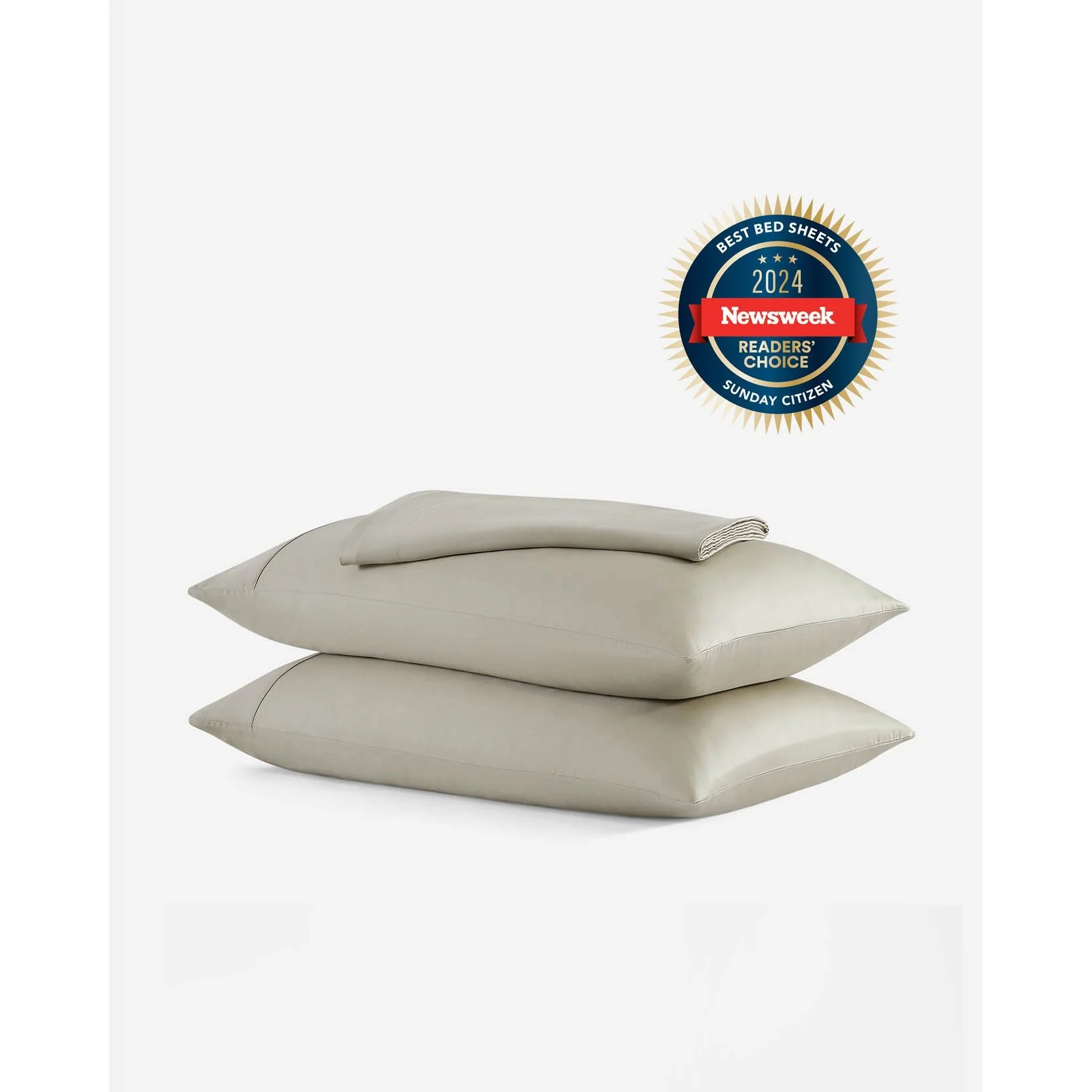 Sunday Citizen Silky Lyocell Sheet Set in Sandstone ~ Available in King and Queen Sizes - Image 6