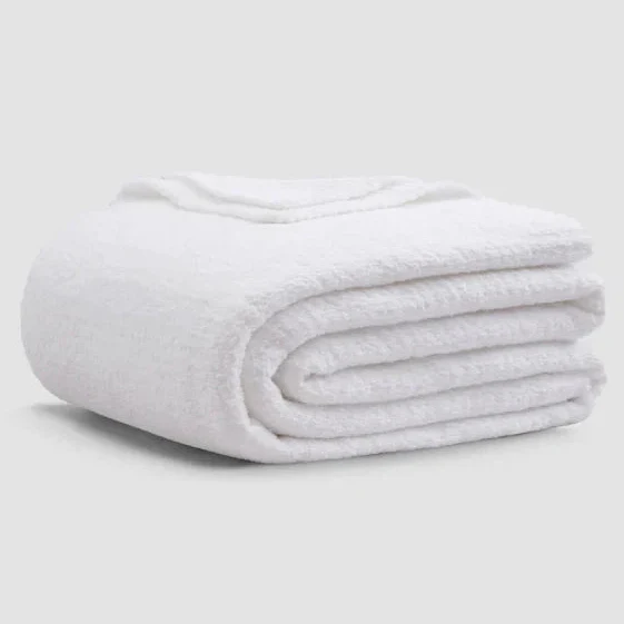 Sunday Citizen Snug Bed Blanket in Clear White ~ Available in King/Cal King and Full/Queen Sizes