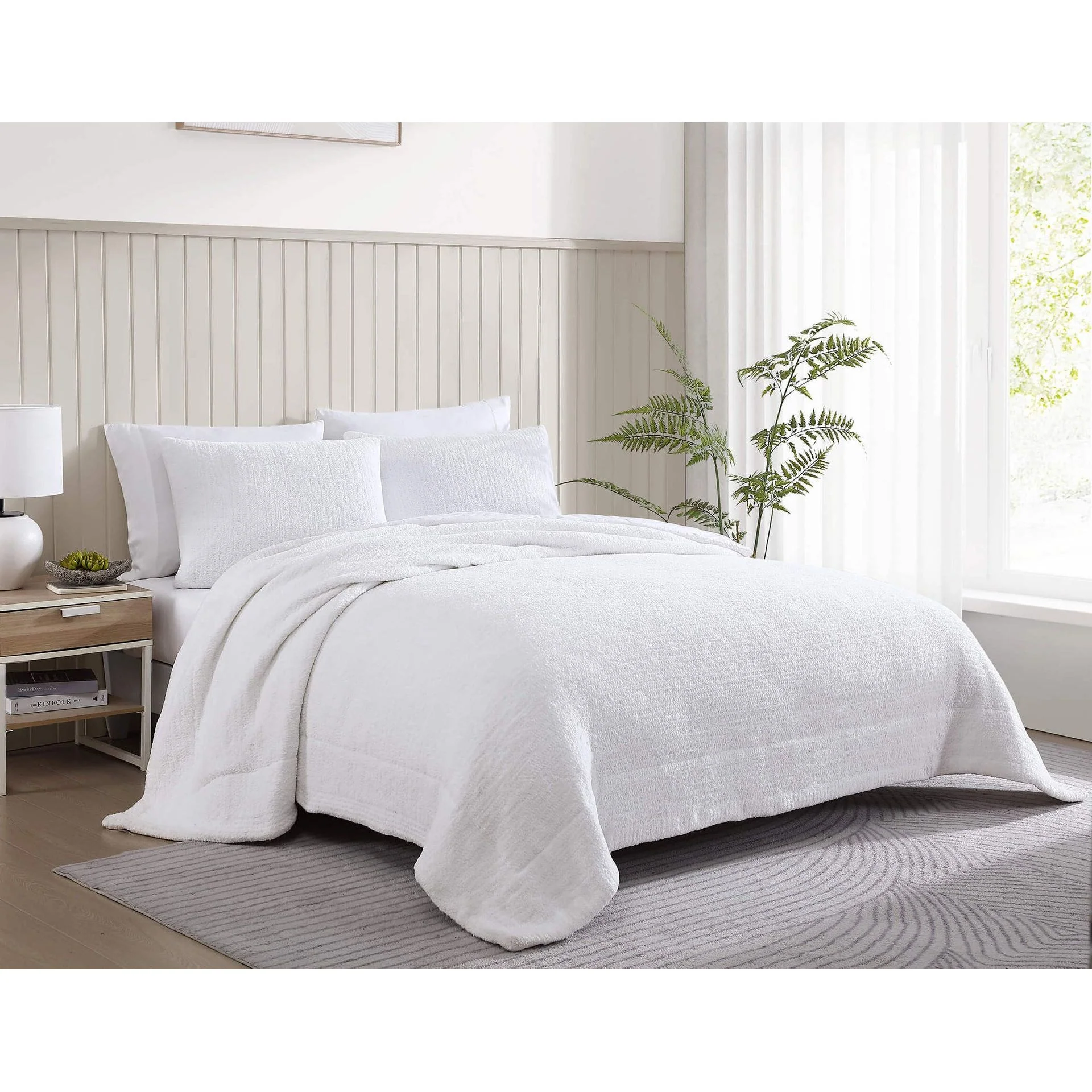 Sunday Citizen Snug Comforter in Clear White ~ Available in King/Cal King, Full/Queen, and Twin/Twin XL Sizes - Image 2