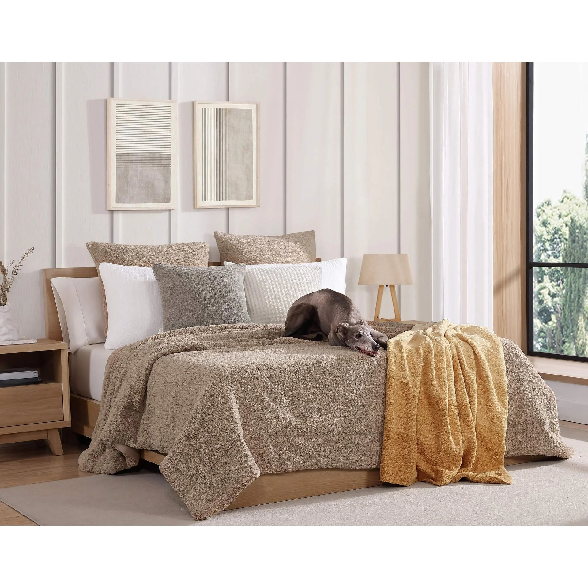 Sunday Citizen Snug Sham Set in Off White ~ Available in Standard Size - Image 2
