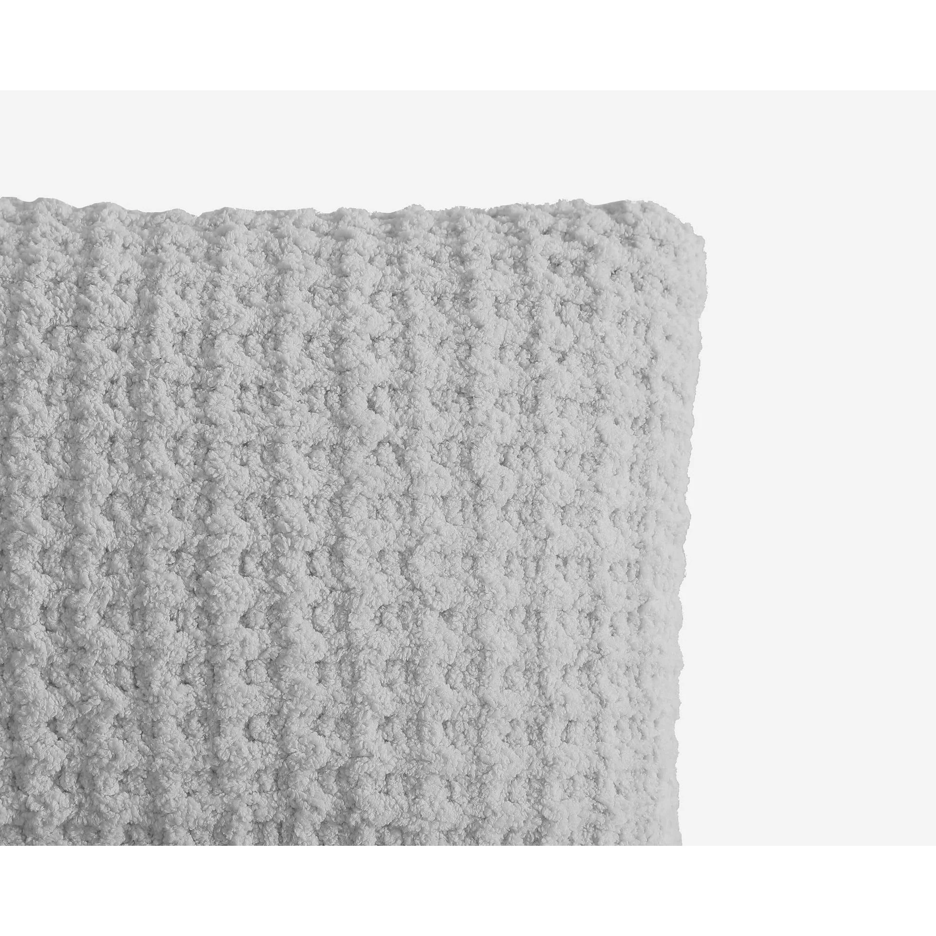 Sunday Citizen Snug Waffle Mini Pillow in Cloud Gray ~ 18 x 12 - Image 3