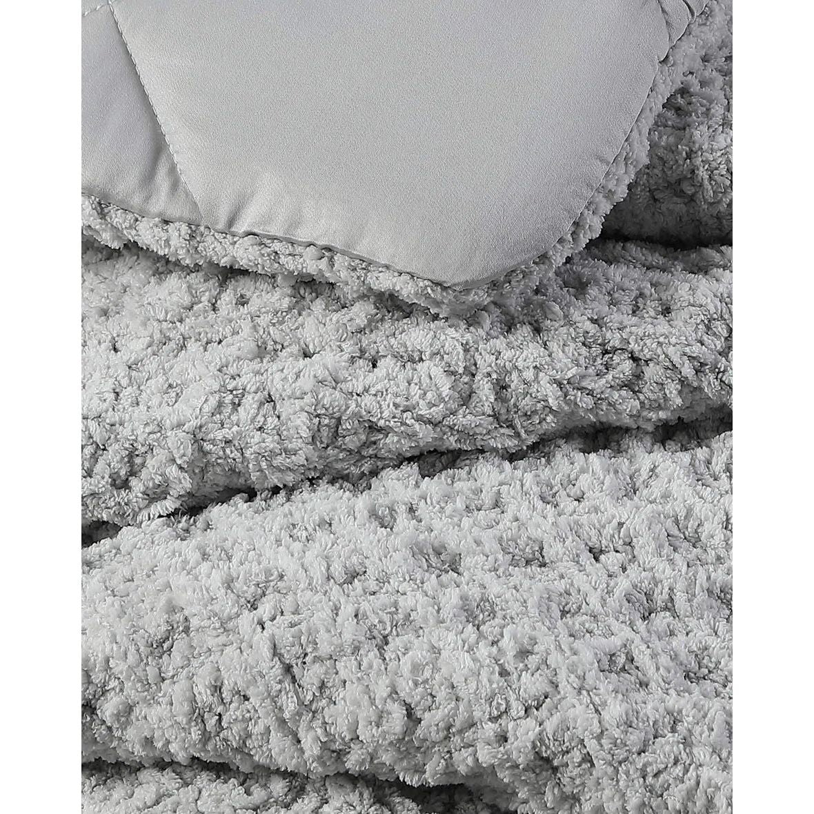 Sunday Citizen Waffle Comforter in Cloud Grey ~ Available in King/Cal King and Full/Queen Sizes - Image 5