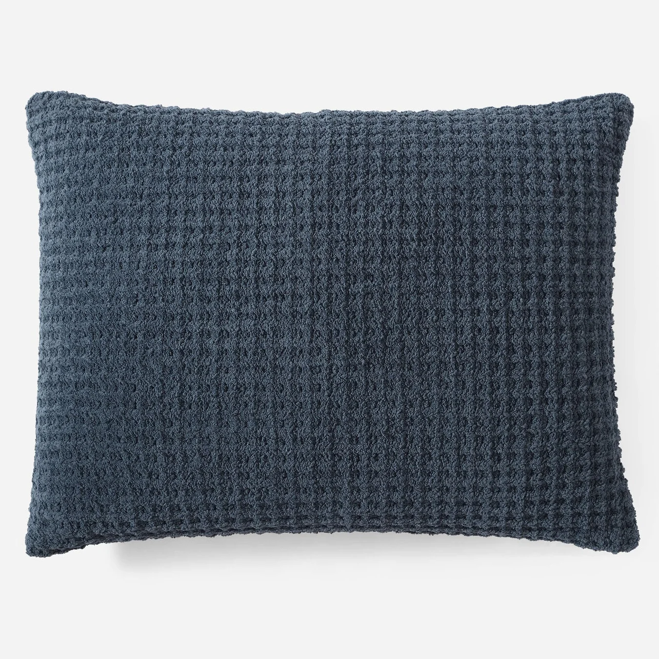 Sunday Citizen Waffle Sham Set in Midnight ~ Available in King and Standard Sizes