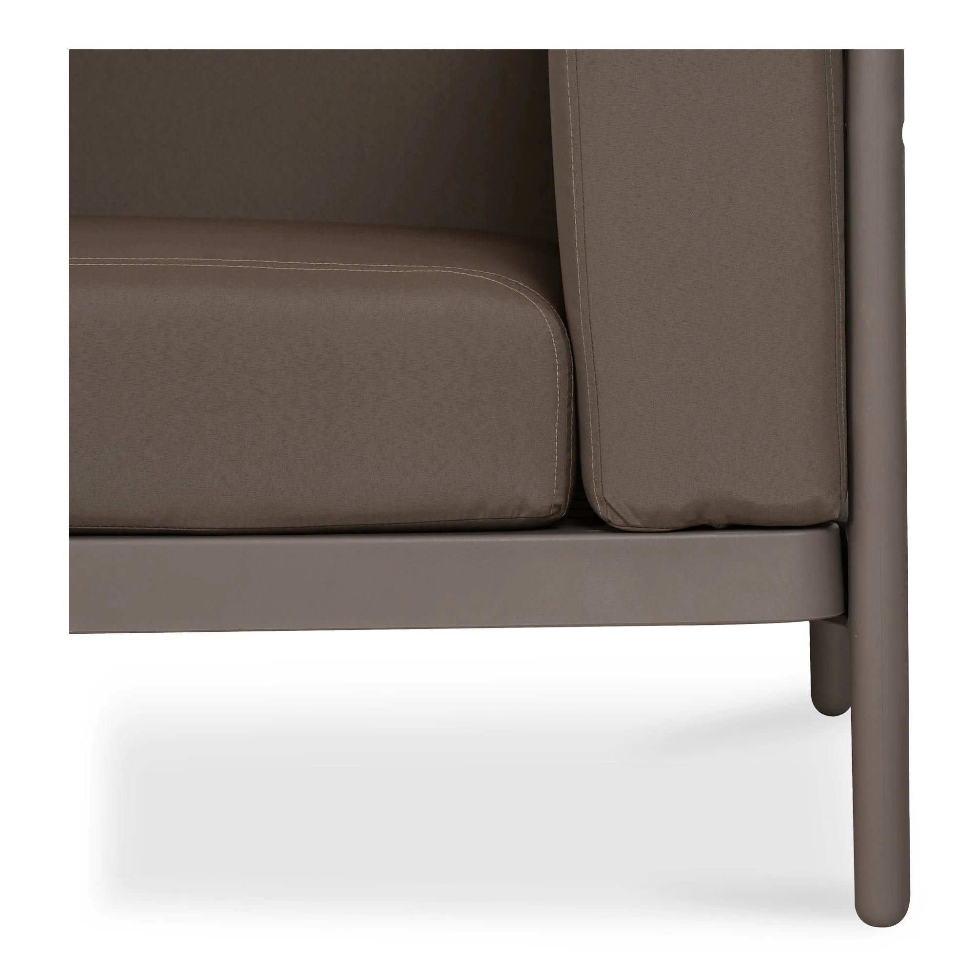 Moe's Home Collection Suri Grey Outdoor Lounge Chair - Image 6