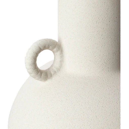 Surya Acanceh Collection Set of 3 Modern White Ceramic Vases CCH-002 - Image 2