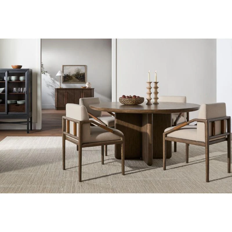 Becki Owens x SURYA Atra Wood Dining Table - Image 7