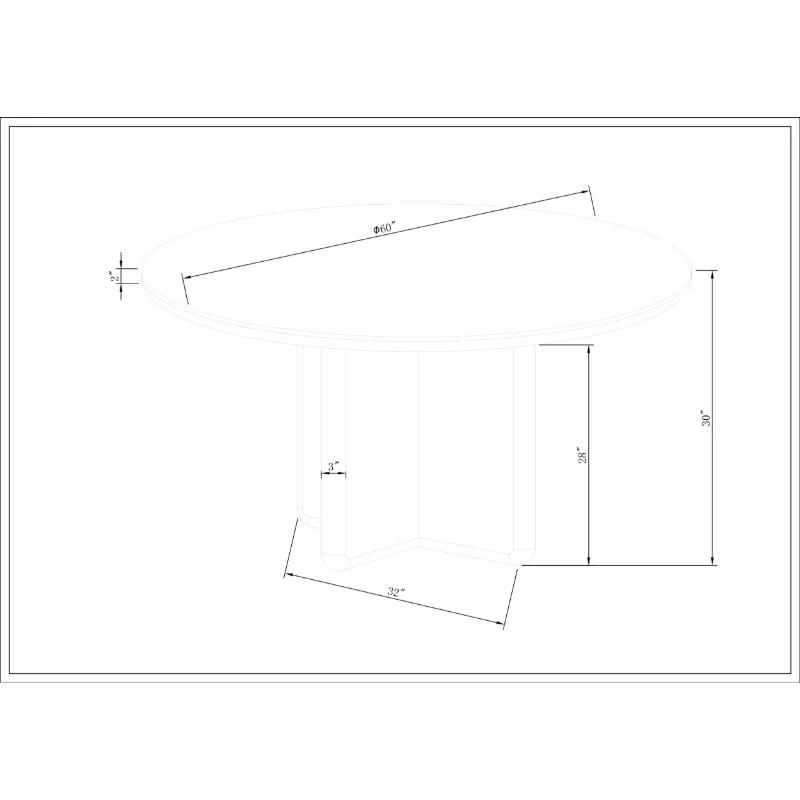 Becki Owens x SURYA Atra Wood Dining Table - Image 9