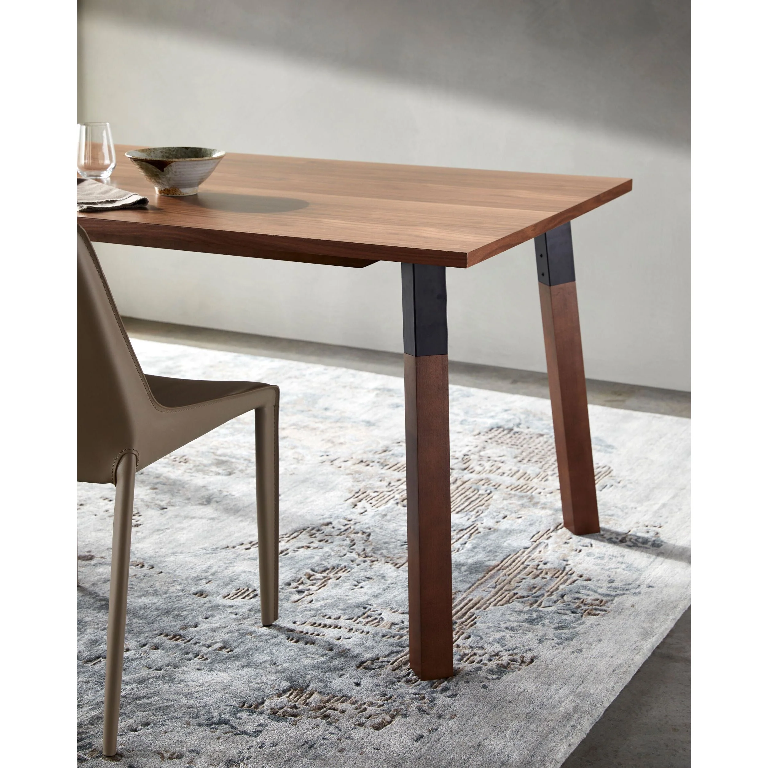 Surya Billings Modern Wood Dining Table - Image 3