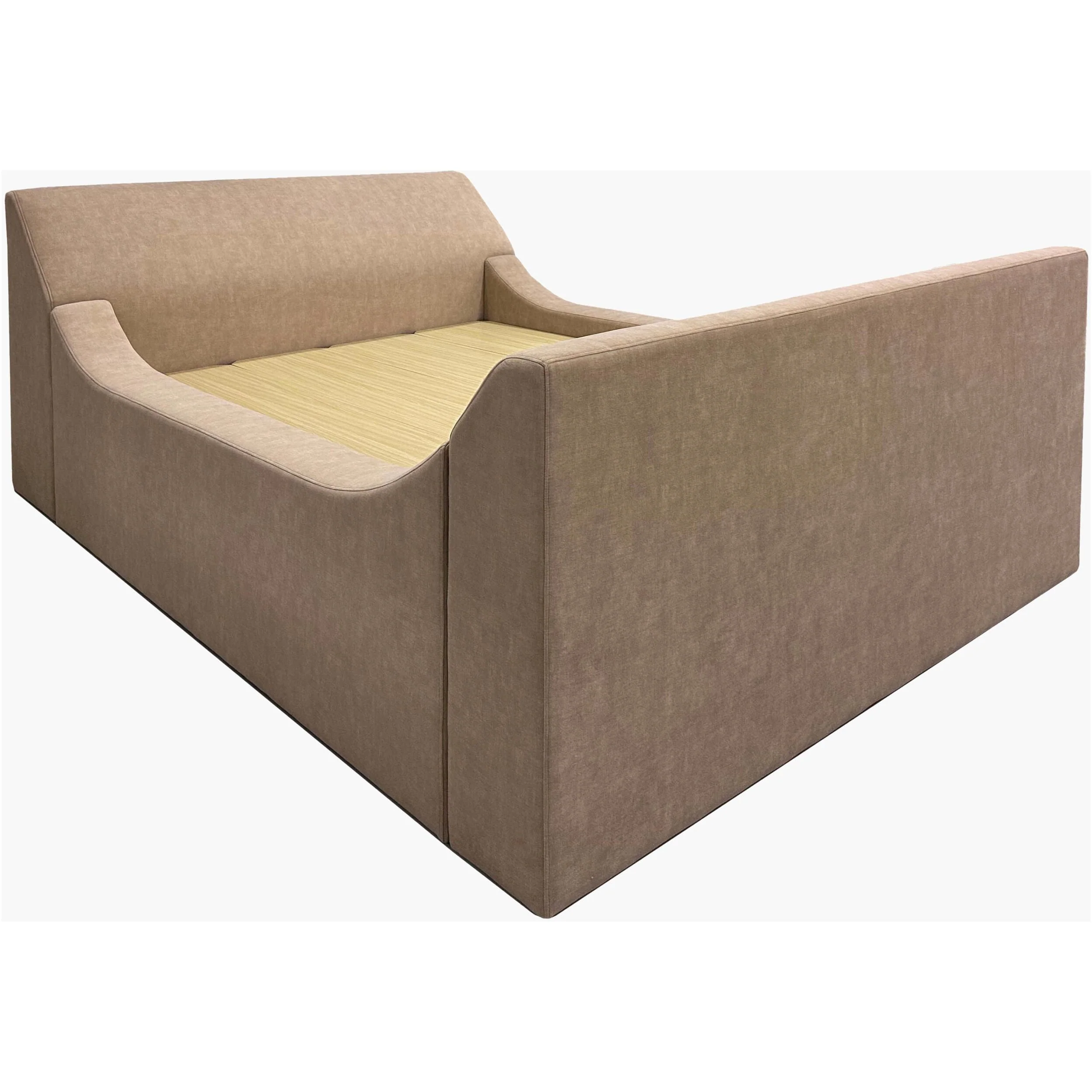 Surya Purcel Modern Upholstered Bed ~ Available in Queen and King Sizes - Image 3