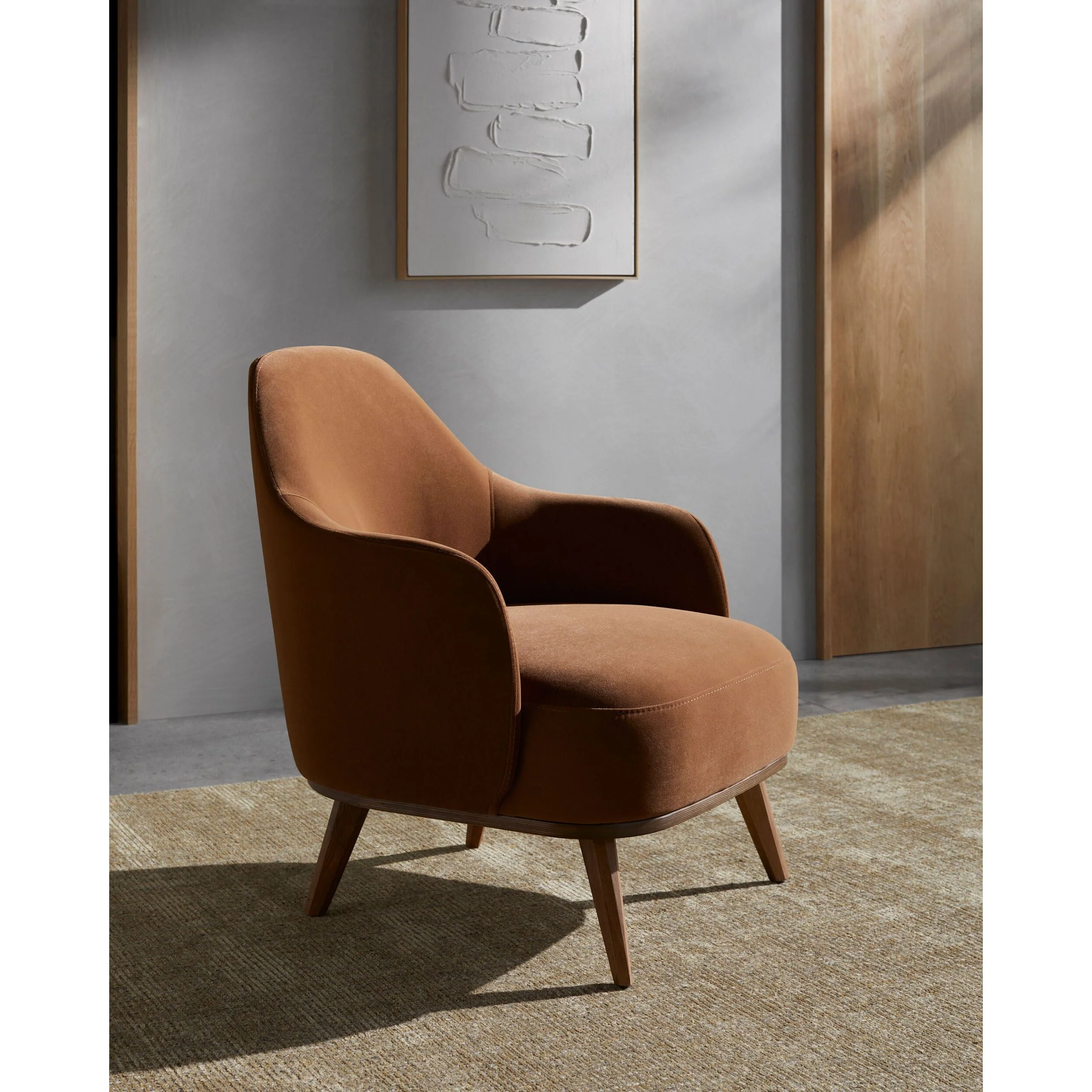 Surya Fantino Modern Accent Chair - Image 2