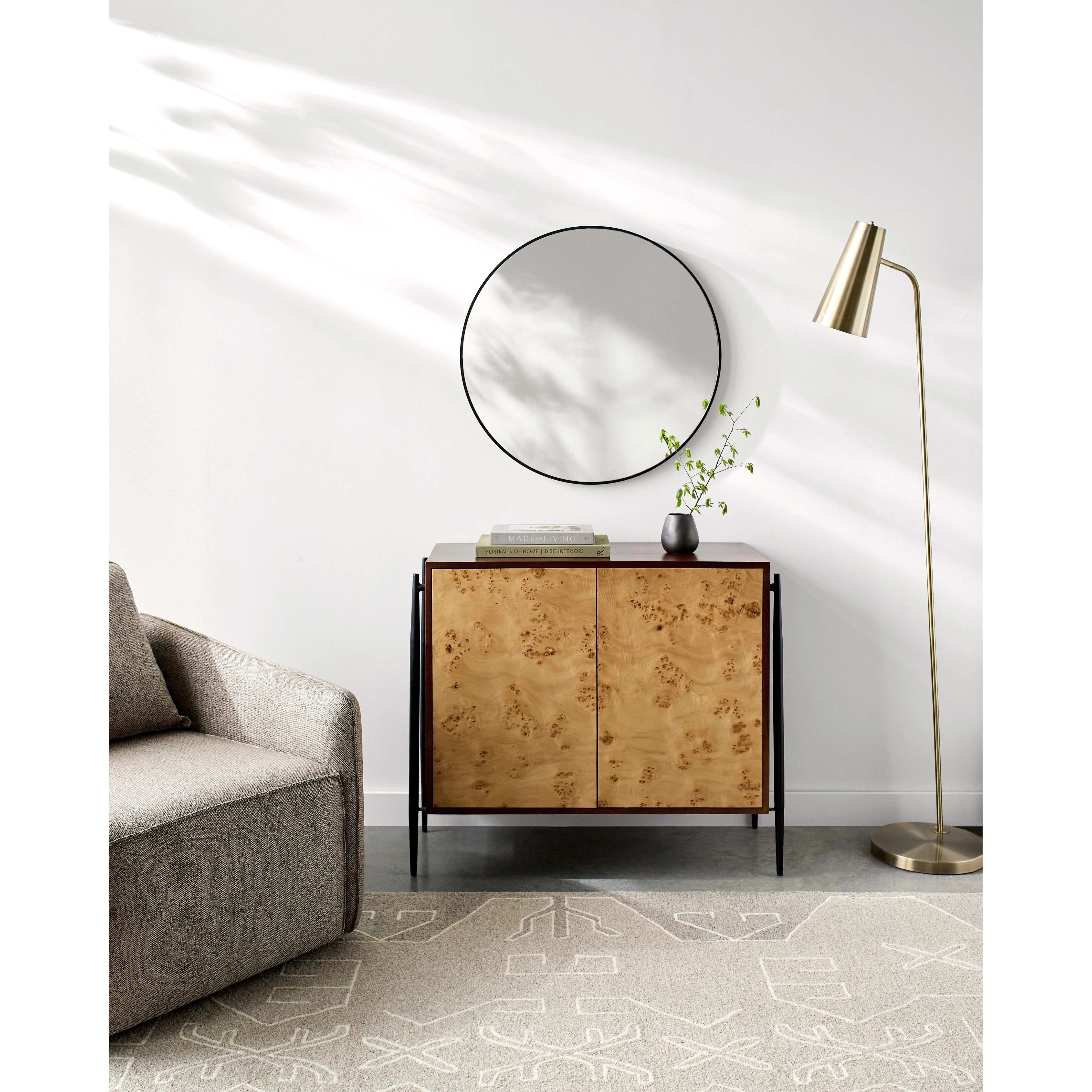 Surya Judith Modern Mango Wood Cabinet - Image 3