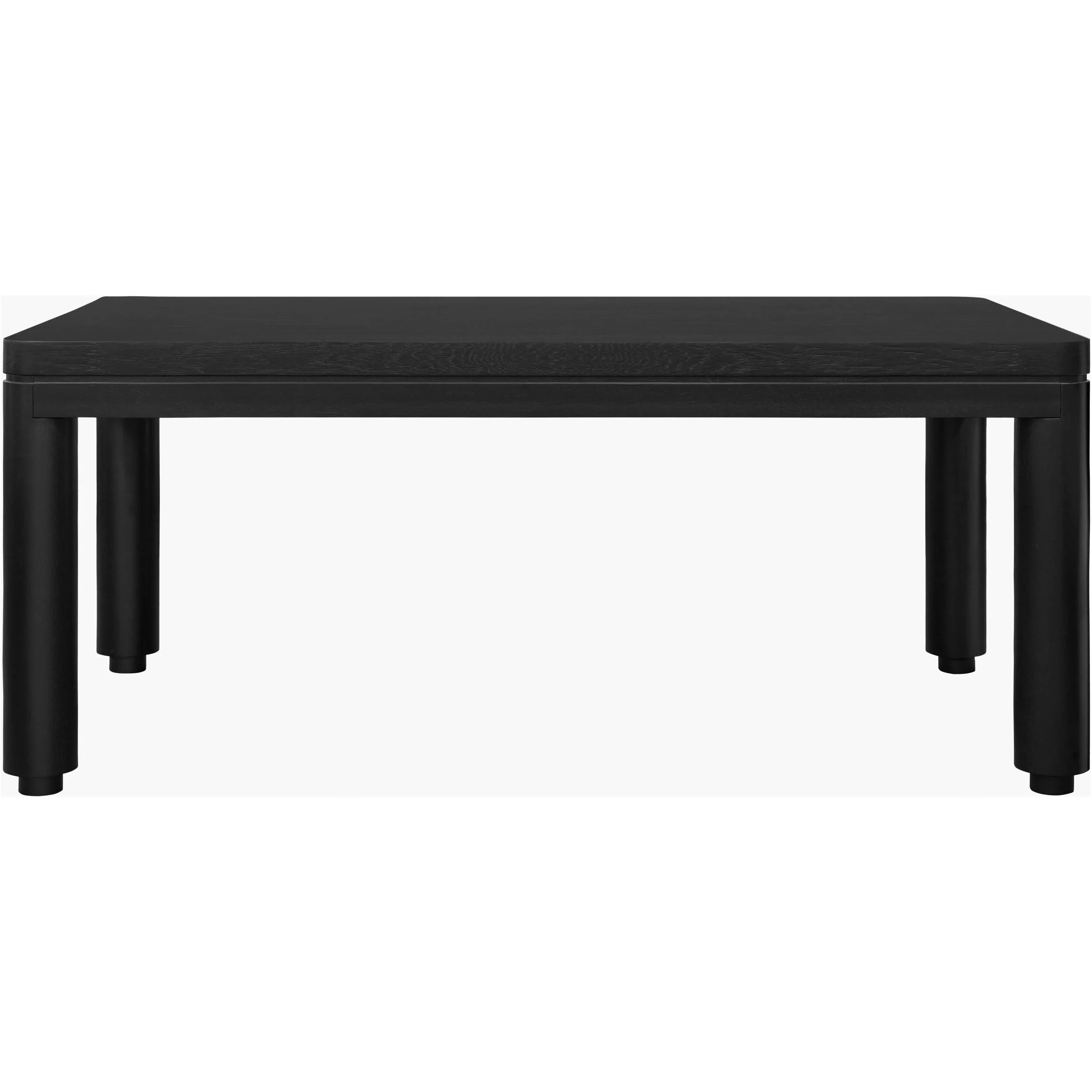 Surya Kisco Black Wood 72” Dining Table - Image 3