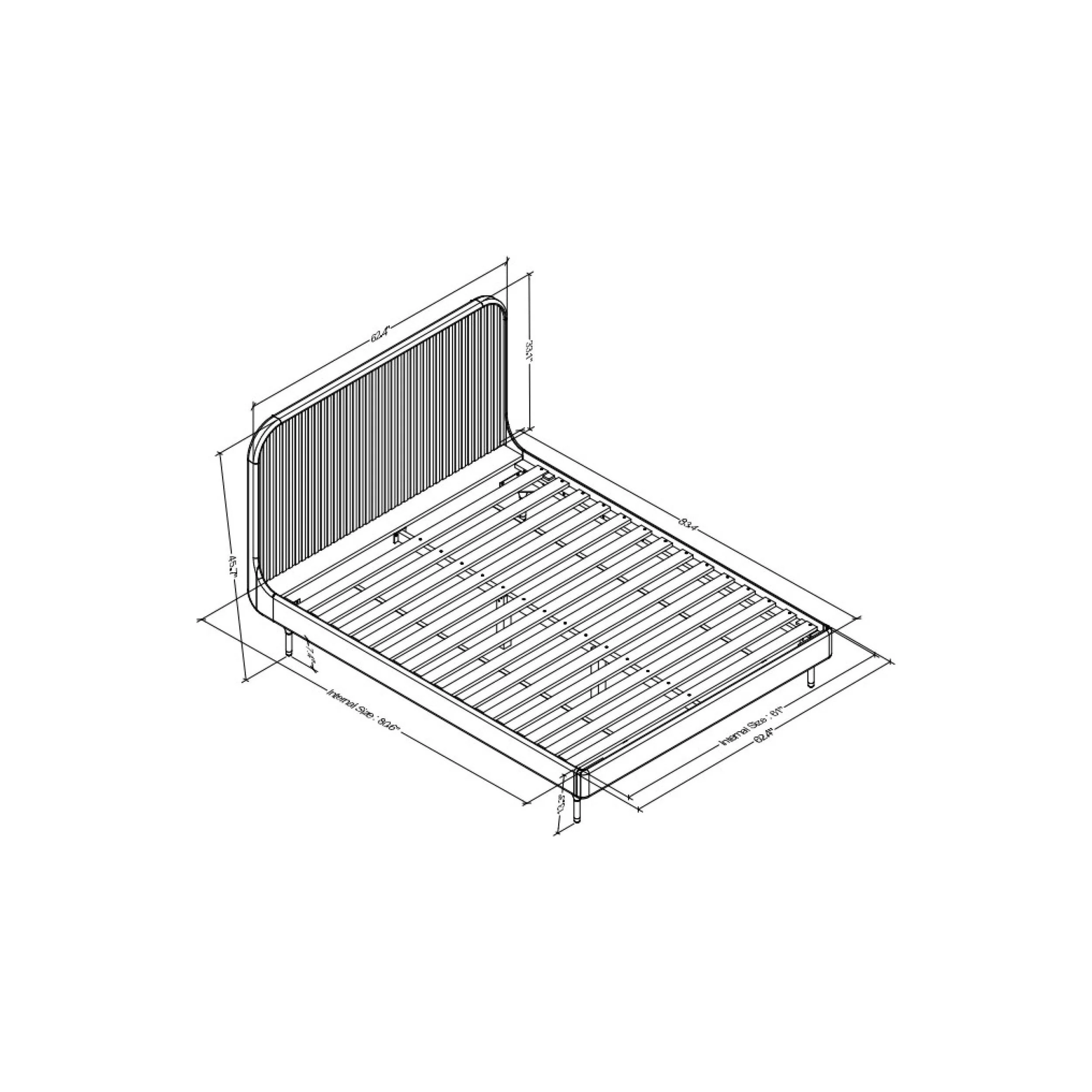 Surya Madri Modern Bed ~ Available in Queen and King Sizes - Image 8
