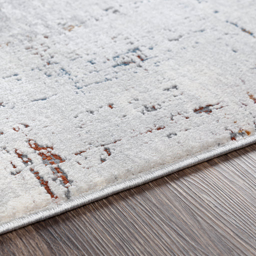 Surya Rugs Aisha Collection Charcoal, Gray, Dark Blue, Off White, Burgundy & Burnt Orange Area Rug AIS-2317 - Image 10
