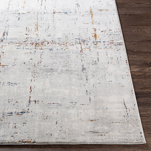 Surya Rugs Aisha Collection Charcoal, Gray, Dark Blue, Off White, Burgundy & Burnt Orange Area Rug AIS-2317 - Image 6