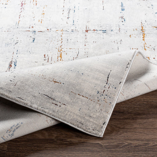 Surya Rugs Aisha Collection Charcoal, Gray, Dark Blue, Off White, Burgundy & Burnt Orange Area Rug AIS-2317 - Image 8