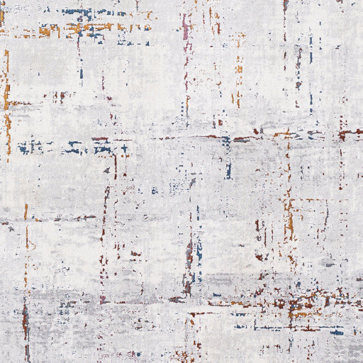 Surya Rugs Aisha Collection Charcoal, Gray, Dark Blue, Off White, Burgundy & Burnt Orange Area Rug AIS-2317 - Image 9