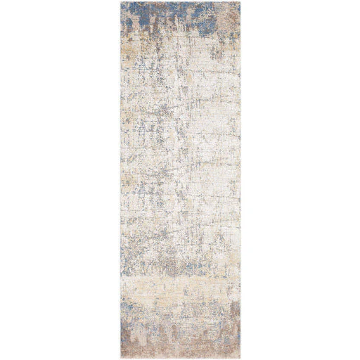Surya Rugs Aisha Collection Light Blue, Brown, Tan & Mustard Area Rug AIS-2300 - Image 2
