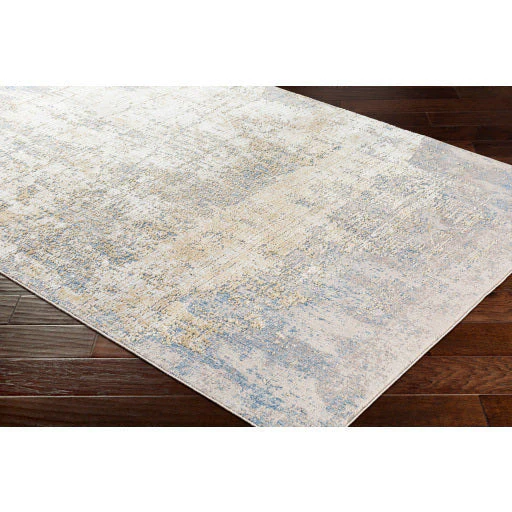 Surya Rugs Aisha Collection Light Blue, Brown, Tan & Mustard Area Rug AIS-2300 - Image 4