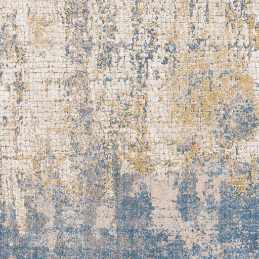 Surya Rugs Aisha Collection Light Blue, Brown, Tan & Mustard Area Rug AIS-2300 - Image 7