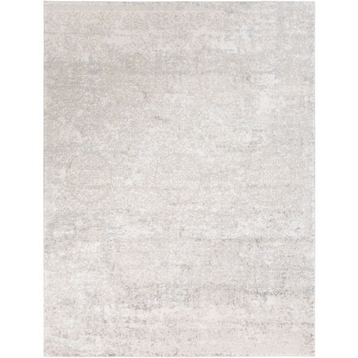 Surya Rugs Aisha Collection Light Gray & Off White Area Rug AIS-2307