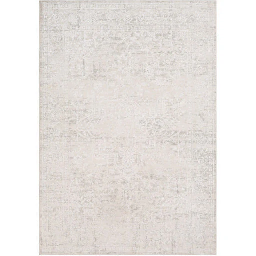 Surya Rugs Aisha Collection Gray & Off White Area Rug AIS-2309