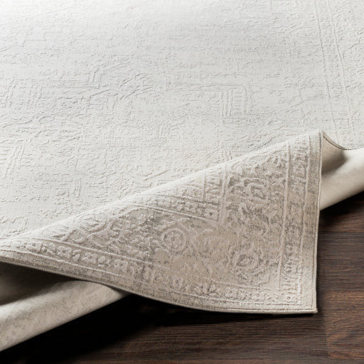 Surya Rugs Aisha Collection Gray & Off White Area Rug AIS-2309 - Image 3