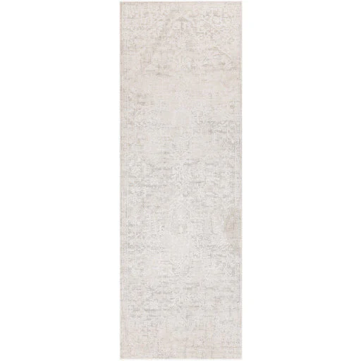 Surya Rugs Aisha Collection Gray & Off White Area Rug AIS-2309 - Image 8