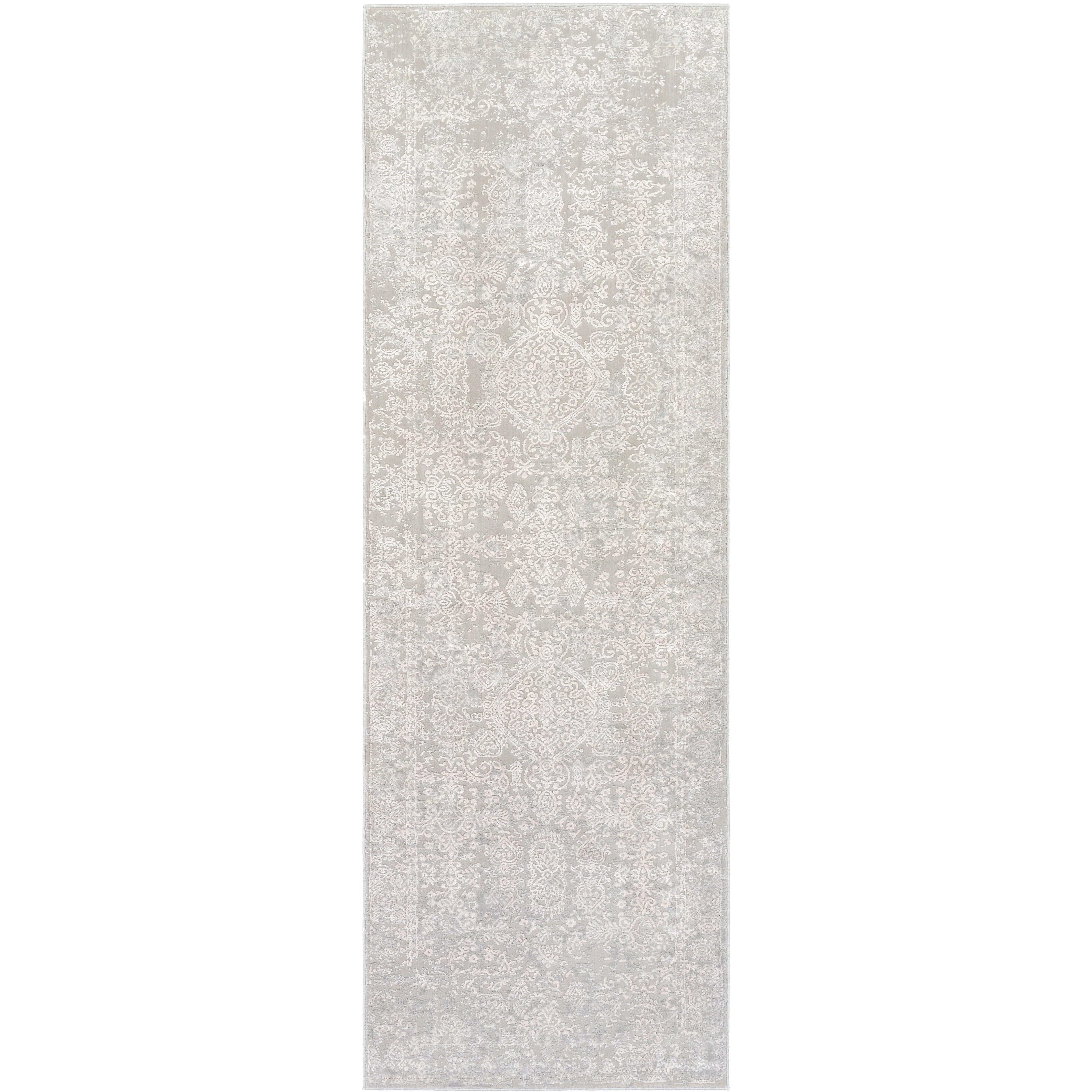 Surya Rugs Aisha Collection Light Gray & Off White Area Rug AIS-2306 - Image 3