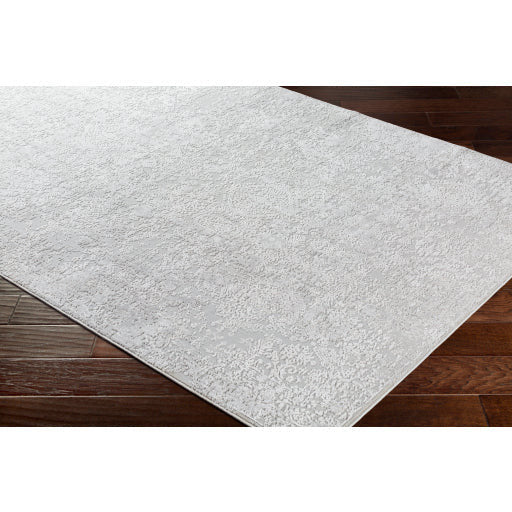Surya Rugs Aisha Collection Light Gray & Off White Area Rug AIS-2306 - Image 7