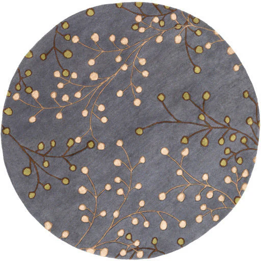 Surya Rugs Athena Collection Denim, Dark Blue, Light Blue, Light Beige & Grass Green Area Rug ATH-5125 - Image 6