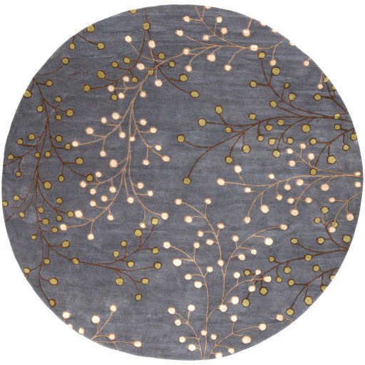 Surya Rugs Athena Collection Denim, Dark Blue, Light Blue, Light Beige & Grass Green Area Rug ATH-5125 - Image 7