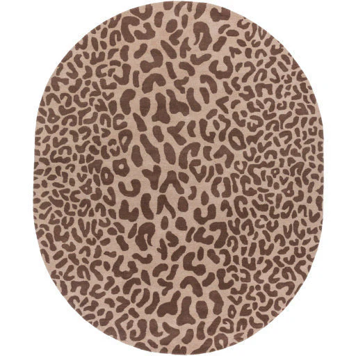 Surya Rugs Athena Collection Dark Brown & Brown Leopard Animal Print Area Rug ATH-5000 - Image 11