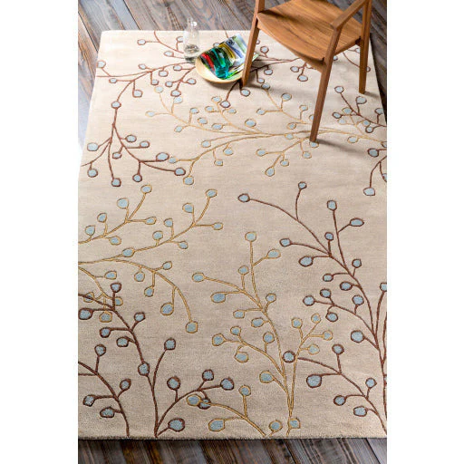 Surya Rugs Athena Collection Medium Gray, Dark Brown,Tan & Gray Area Rug ATH-5008 - Image 10