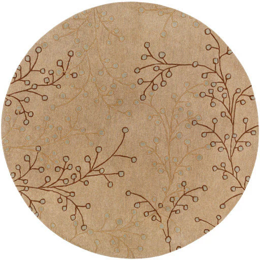 Surya Rugs Athena Collection Medium Gray, Dark Brown,Tan & Gray Area Rug ATH-5008 - Image 8