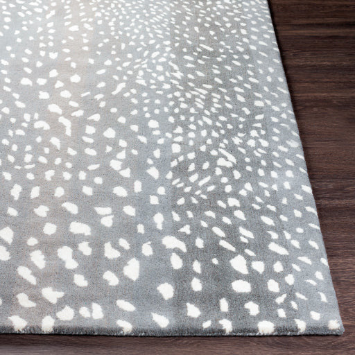 Surya Rugs Athena Collection Gray, Light Gray & Cream Animal Print Area Rug ATH-5163 - Image 4