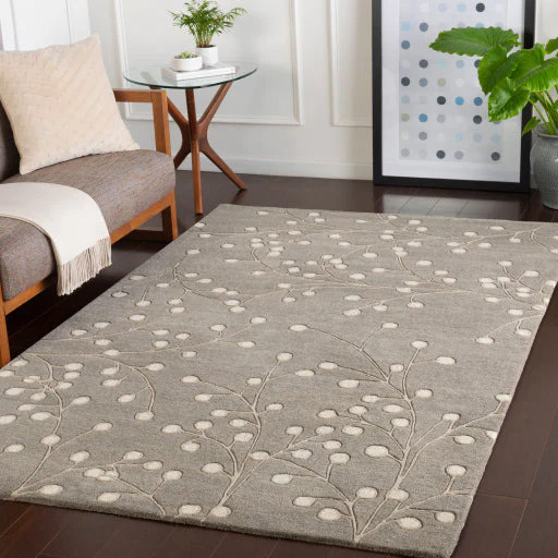 Surya Rugs Athena Collection Gray & Beige Area Rug ATH-5157 - Image 7