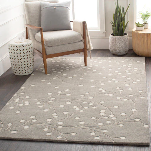 Surya Rugs Athena Collection Gray & Beige Area Rug ATH-5157 - Image 9
