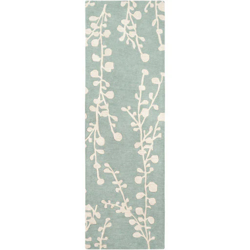 Surya Rugs Athena Collection Seafoam & Ivory Area Rug ATH-5158 - Image 5