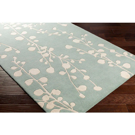 Surya Rugs Athena Collection Seafoam & Ivory Area Rug ATH-5158 - Image 7