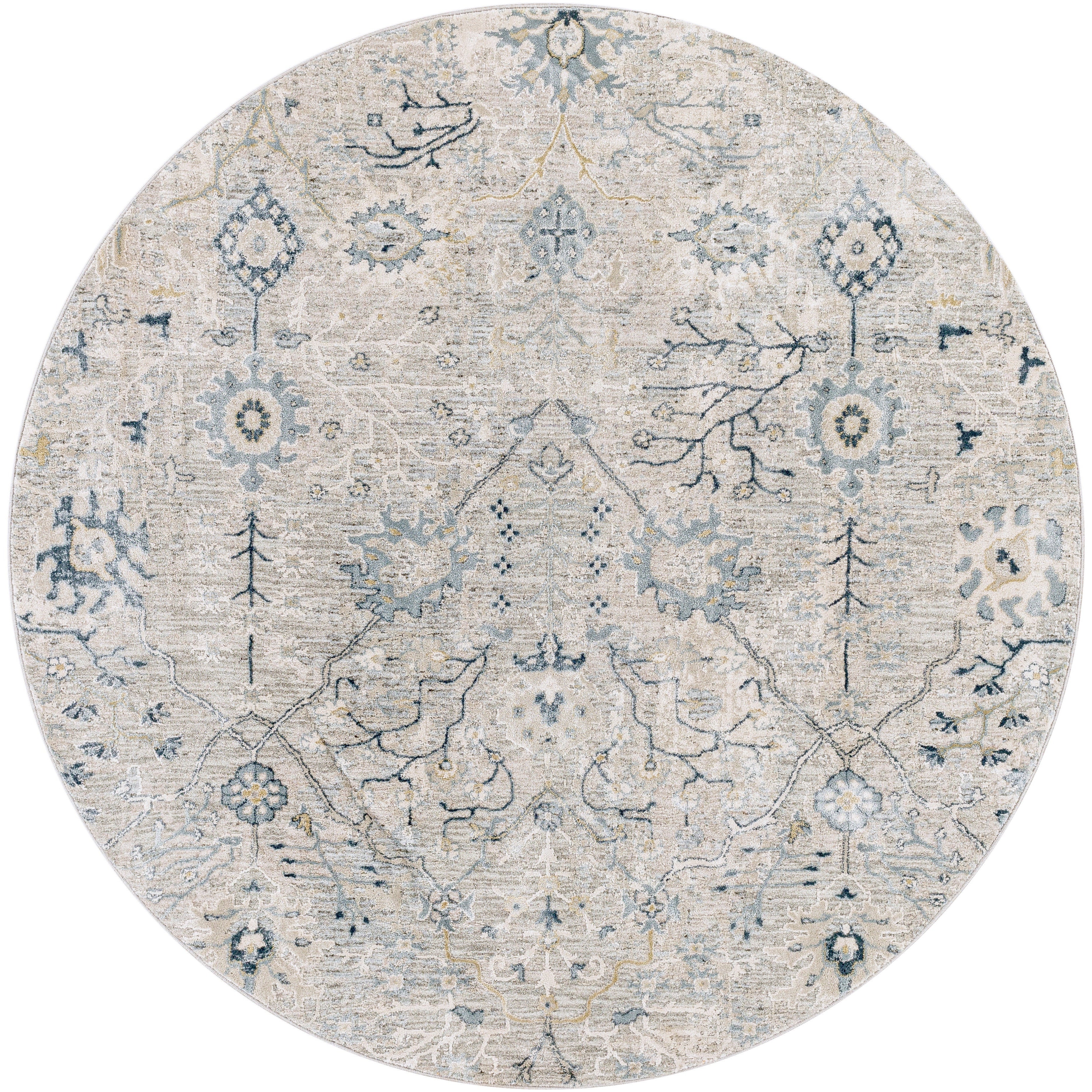 Surya Rugs Brunswick Collection Area Rug Dusty Sage, Light Beige, Taupe, Gray & Teal BWK-2316 - Image 5